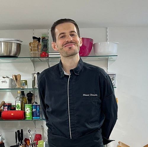 Chef Clément at L'Atelier Culinarion