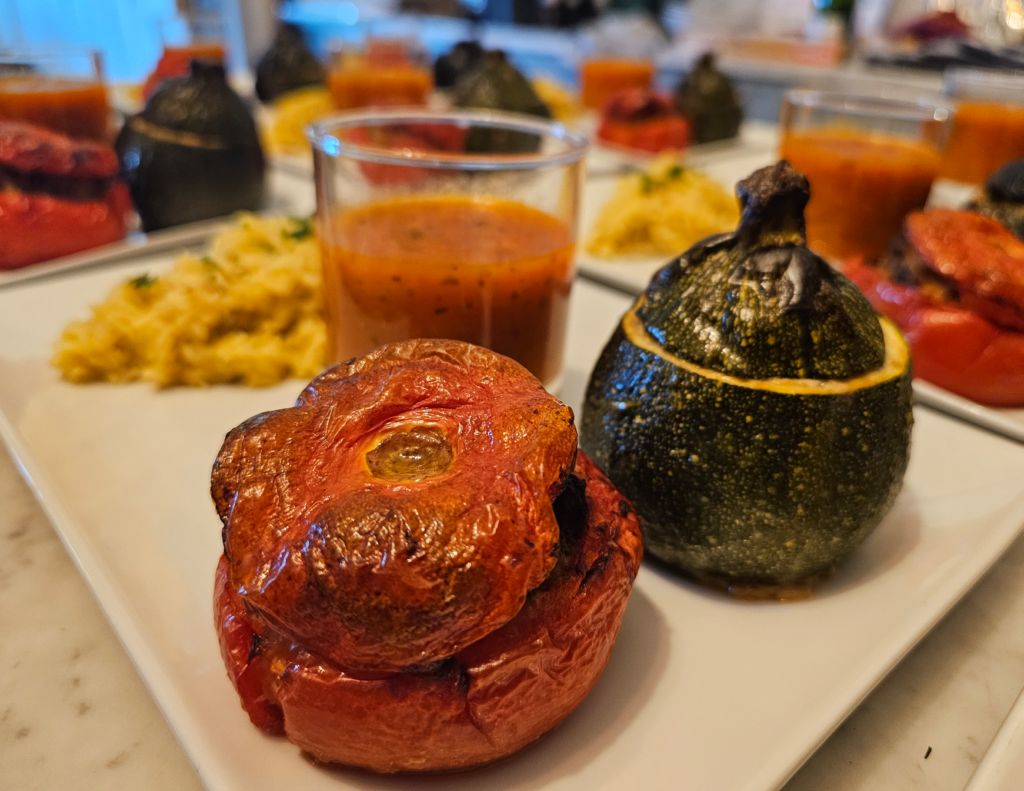 Petits farcis, stuffed vegetables