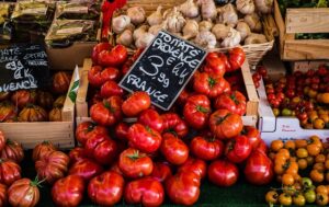 provence tomatoes at the market